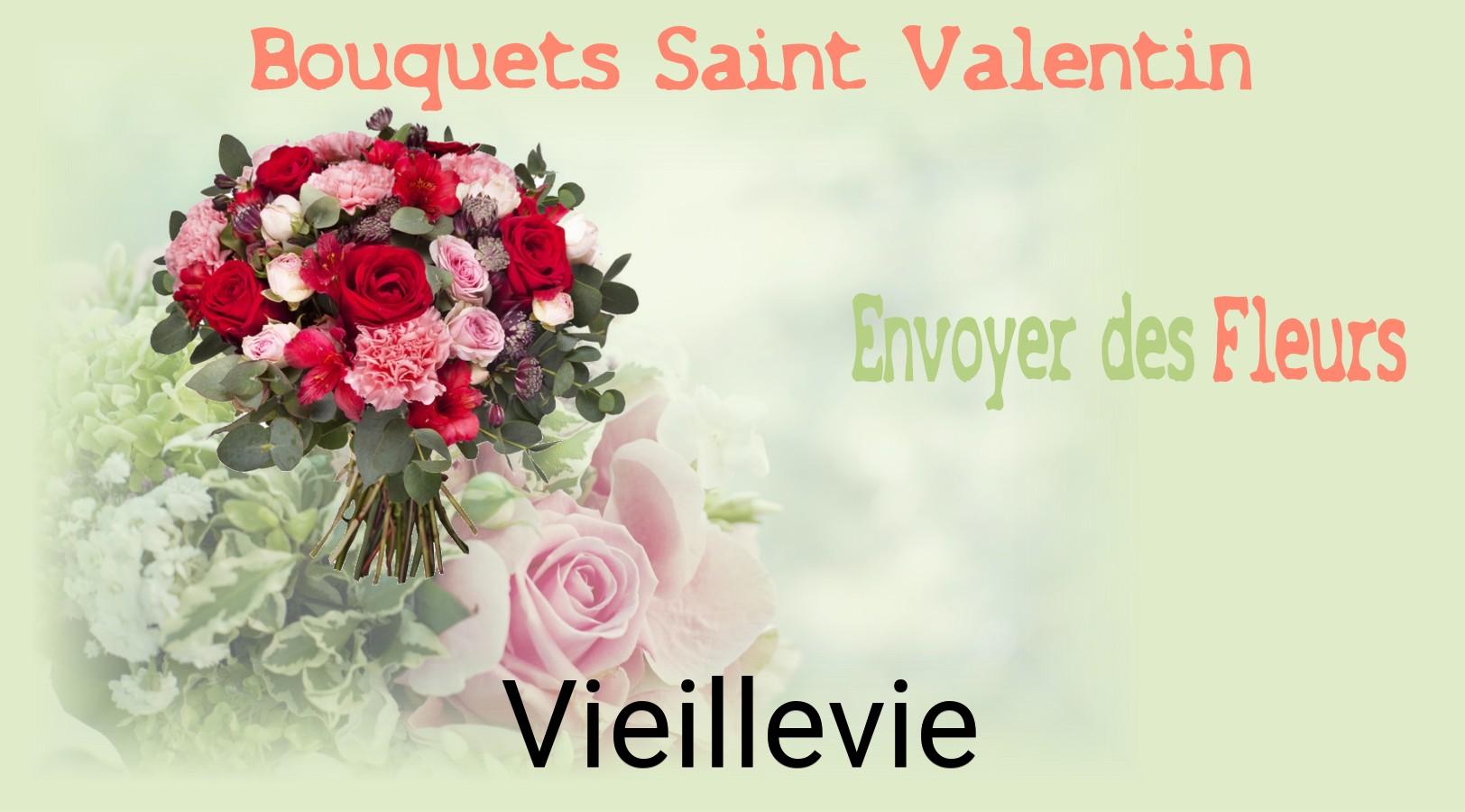 Roses de Saint-Valentin livrées à Vieillevie